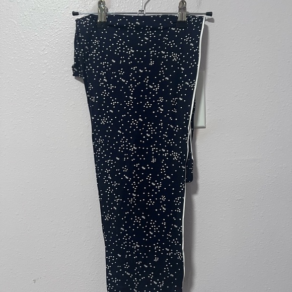 Nine West Blue pajama polka dot Design soft texture small - Picture 7 of 8